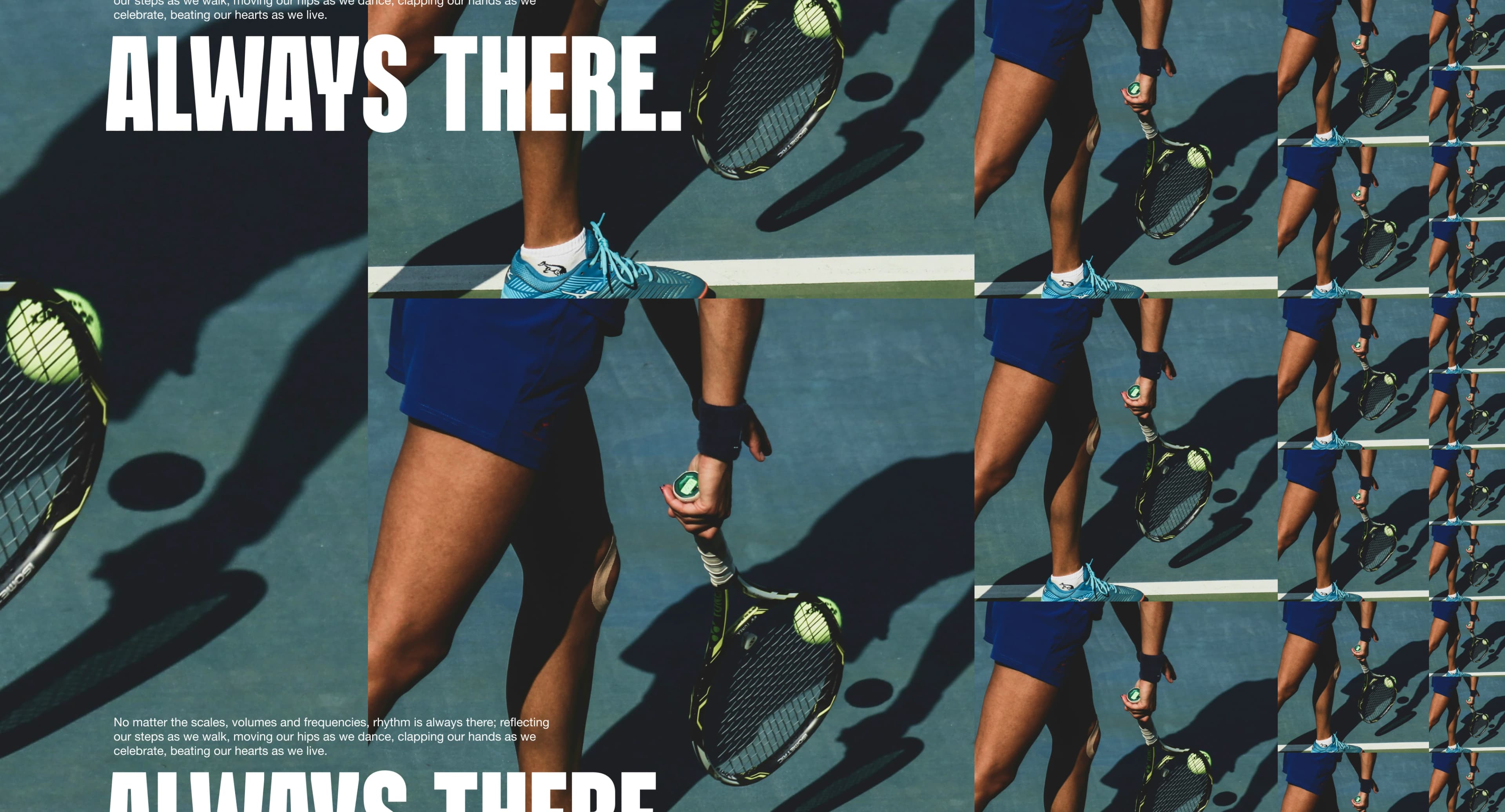 Always dynamic, rhythm lives in the beat of repetition.