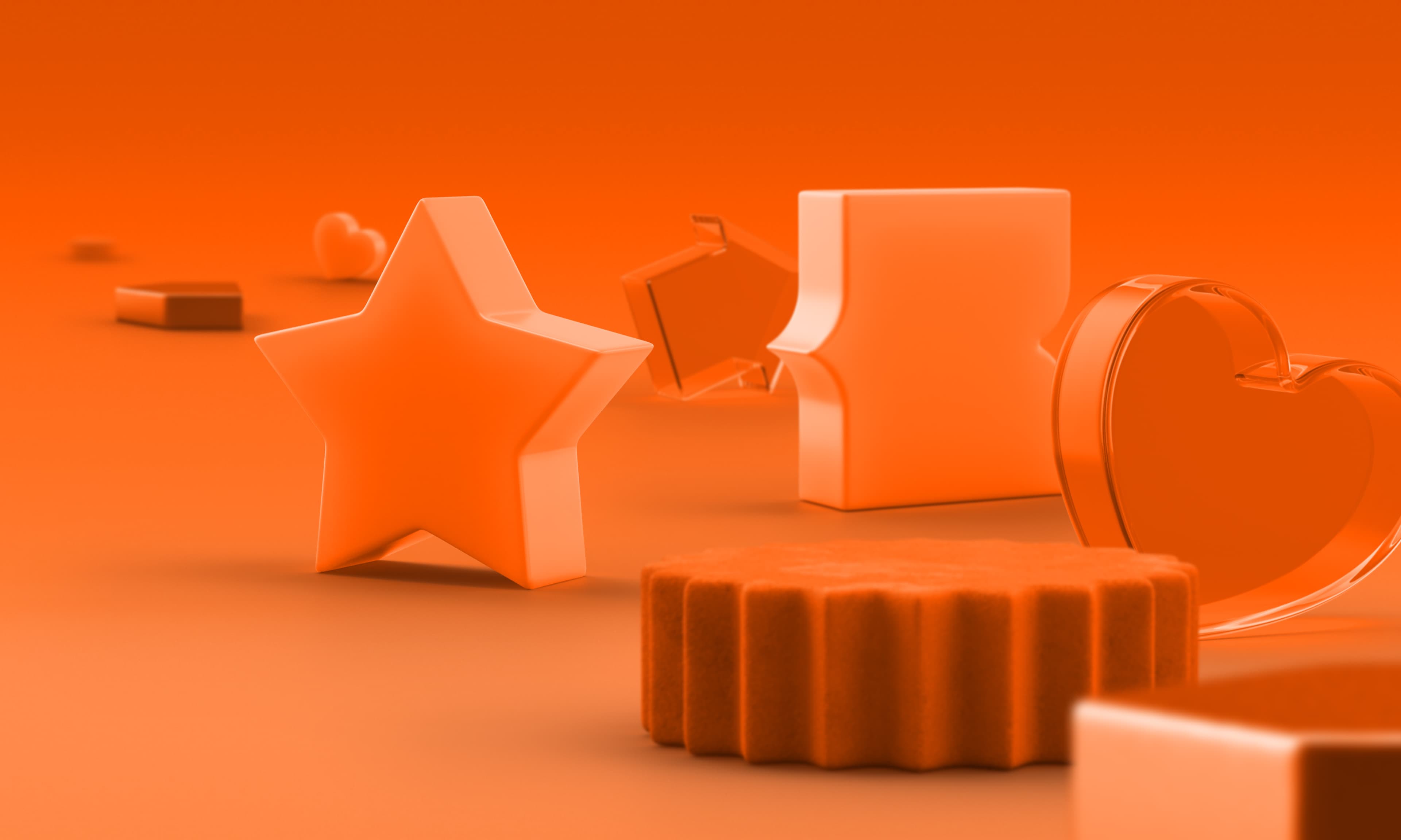 A pattern reimagined in 3D.