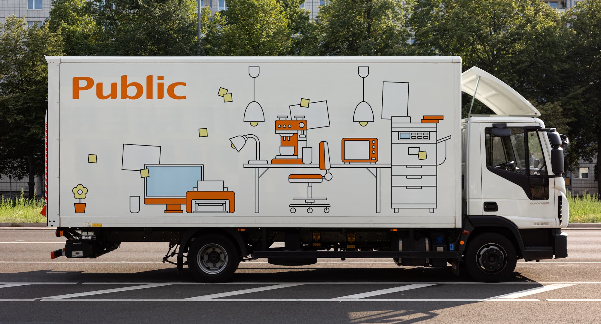 A brand in motion — literally.