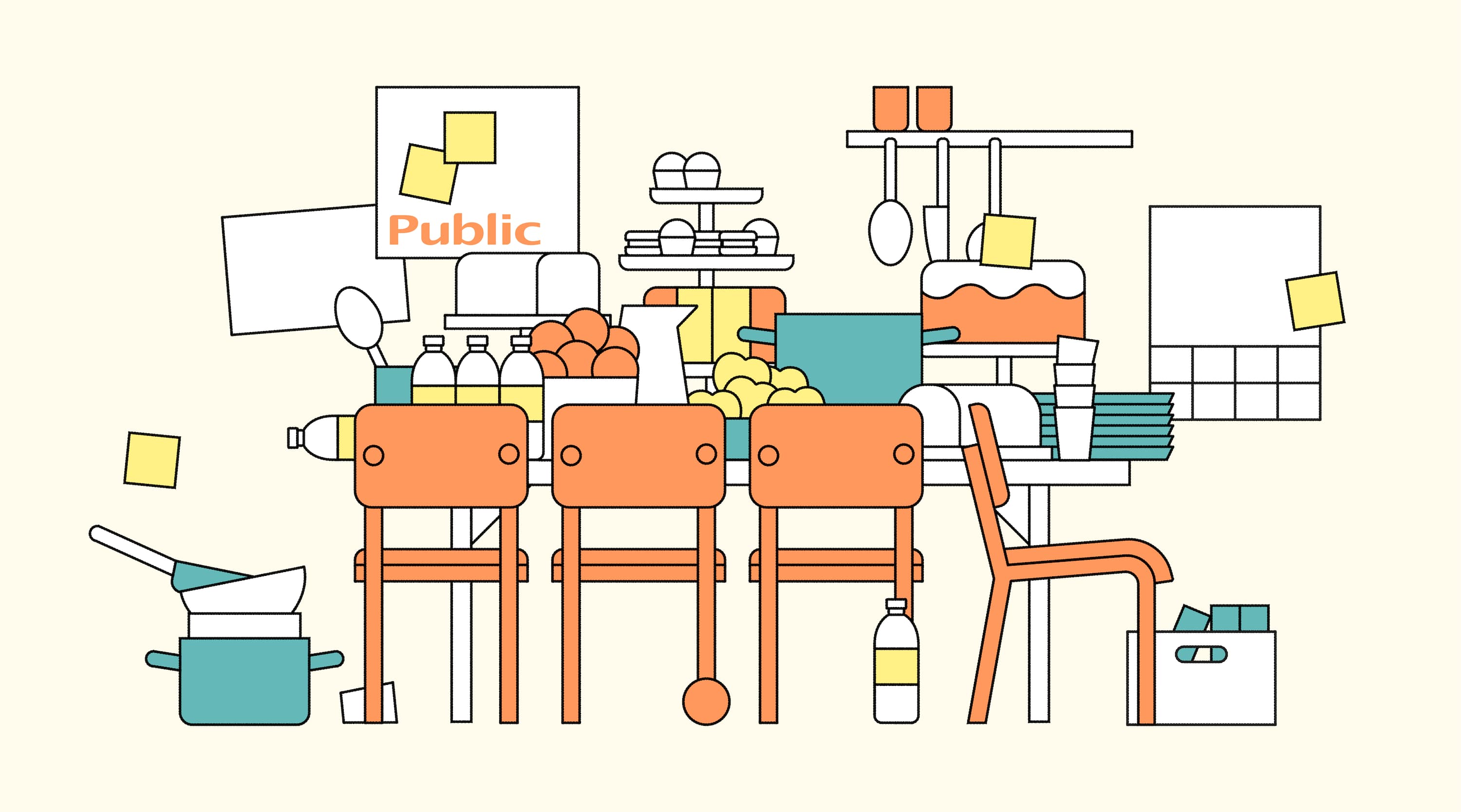 Illustrations that tell stories without saying a word.
