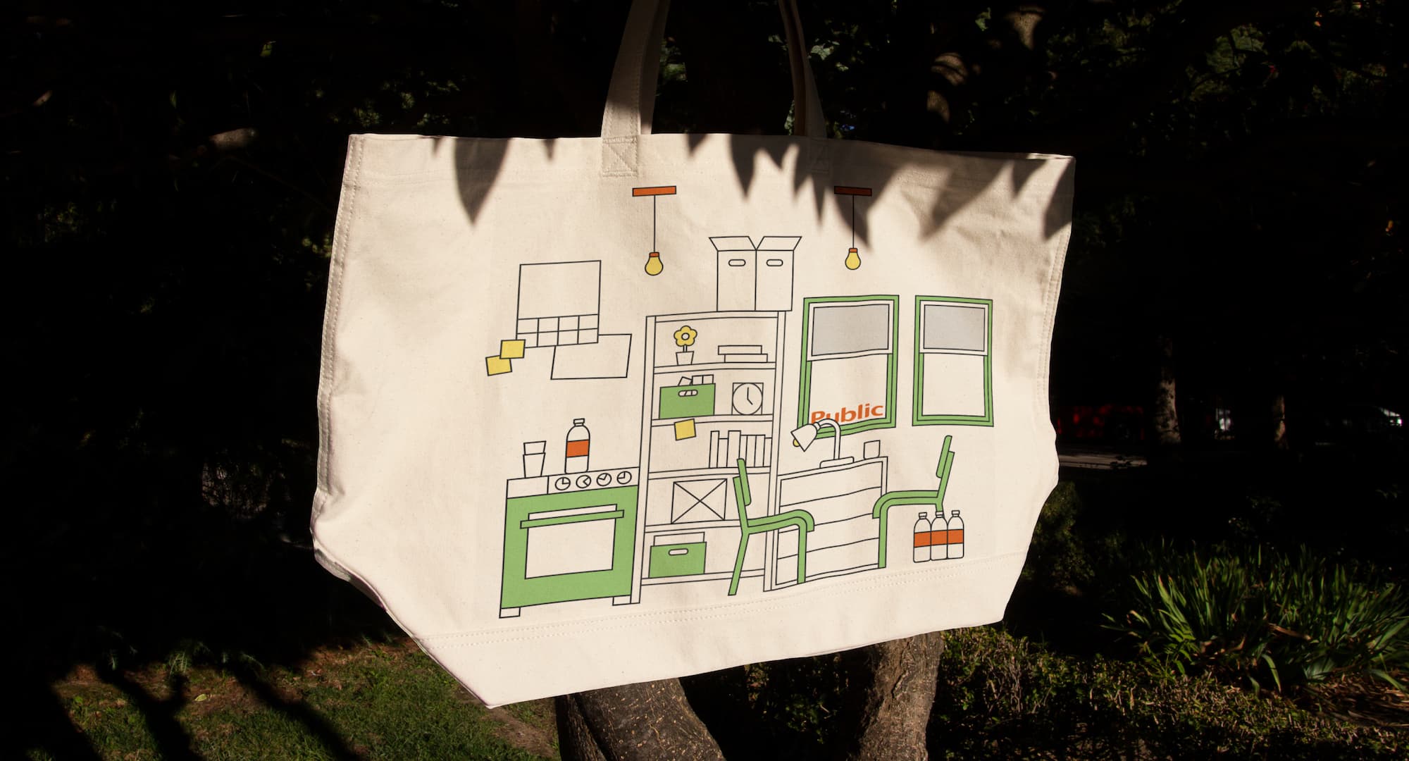Illustration meets utility.